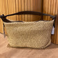 Cartera Zara Raffia de Hombro (Nueva)
