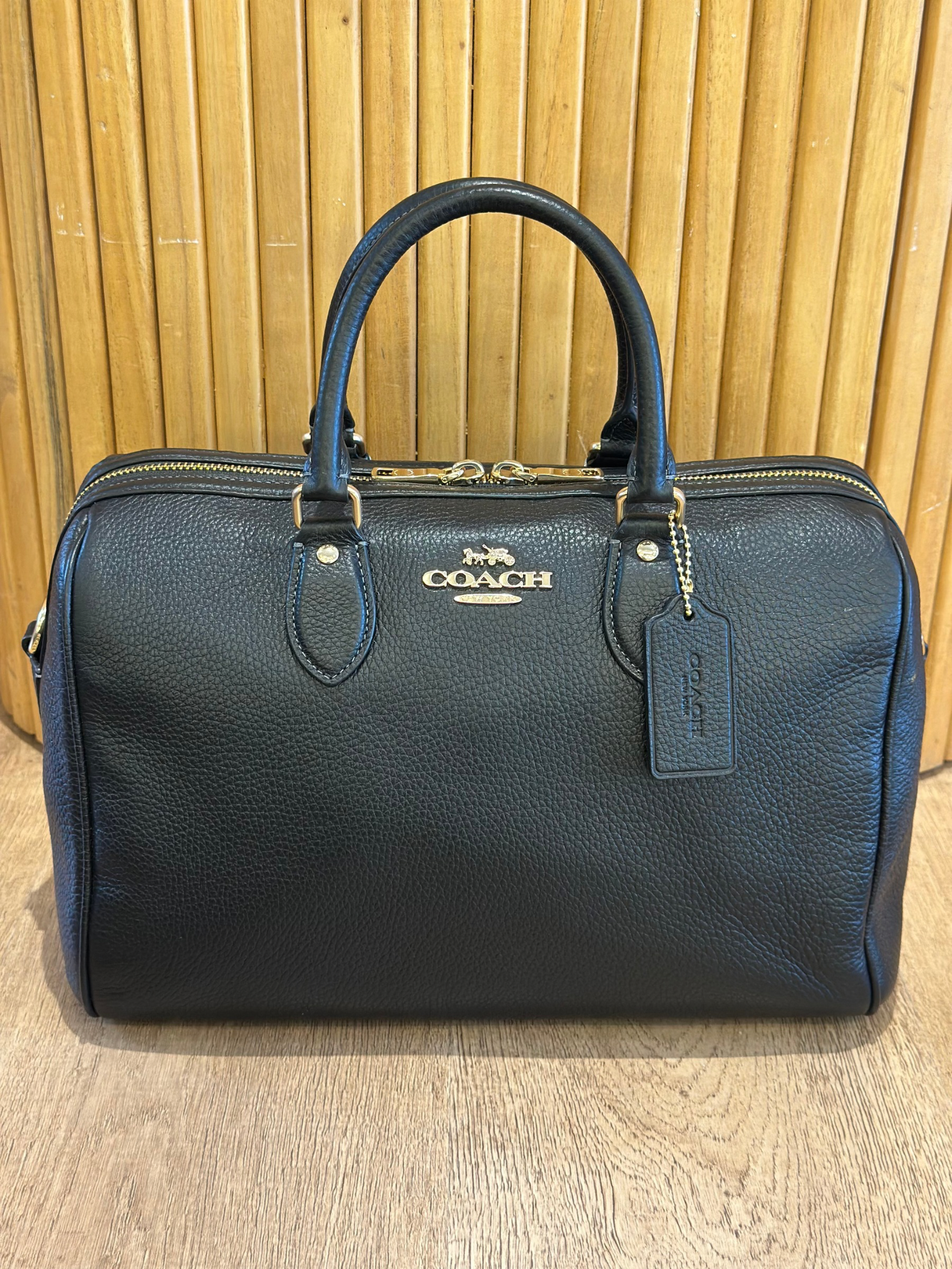 Bolso Satchel Coach Rowan