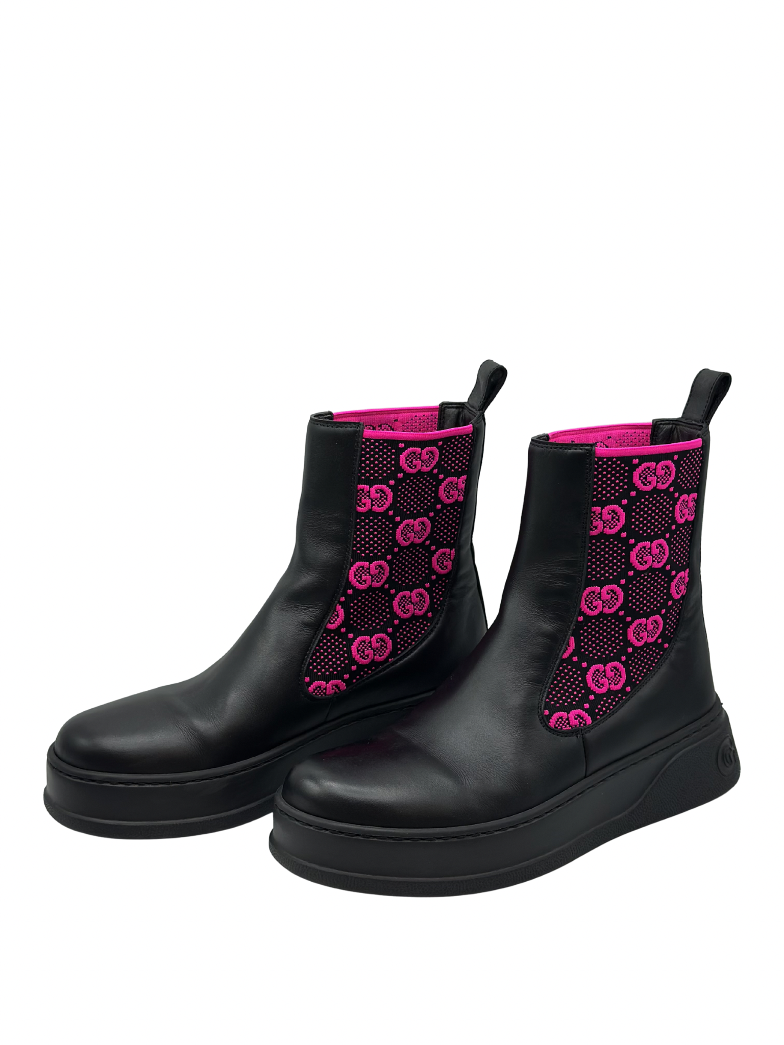 Botas Negras Gucci (38)