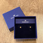 Aros Swarovski Triangle Studs