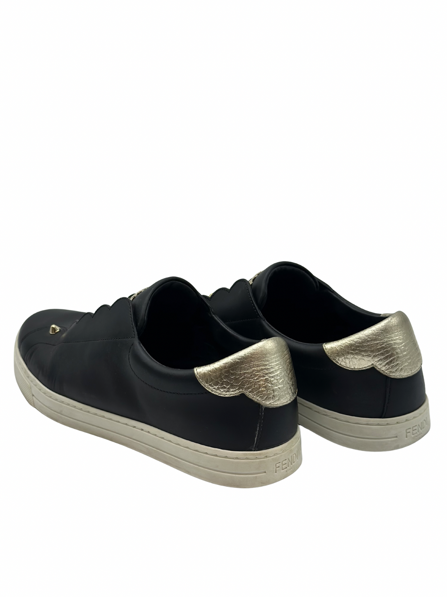Alpargatas Negras Fendi Rockoclick (38)
