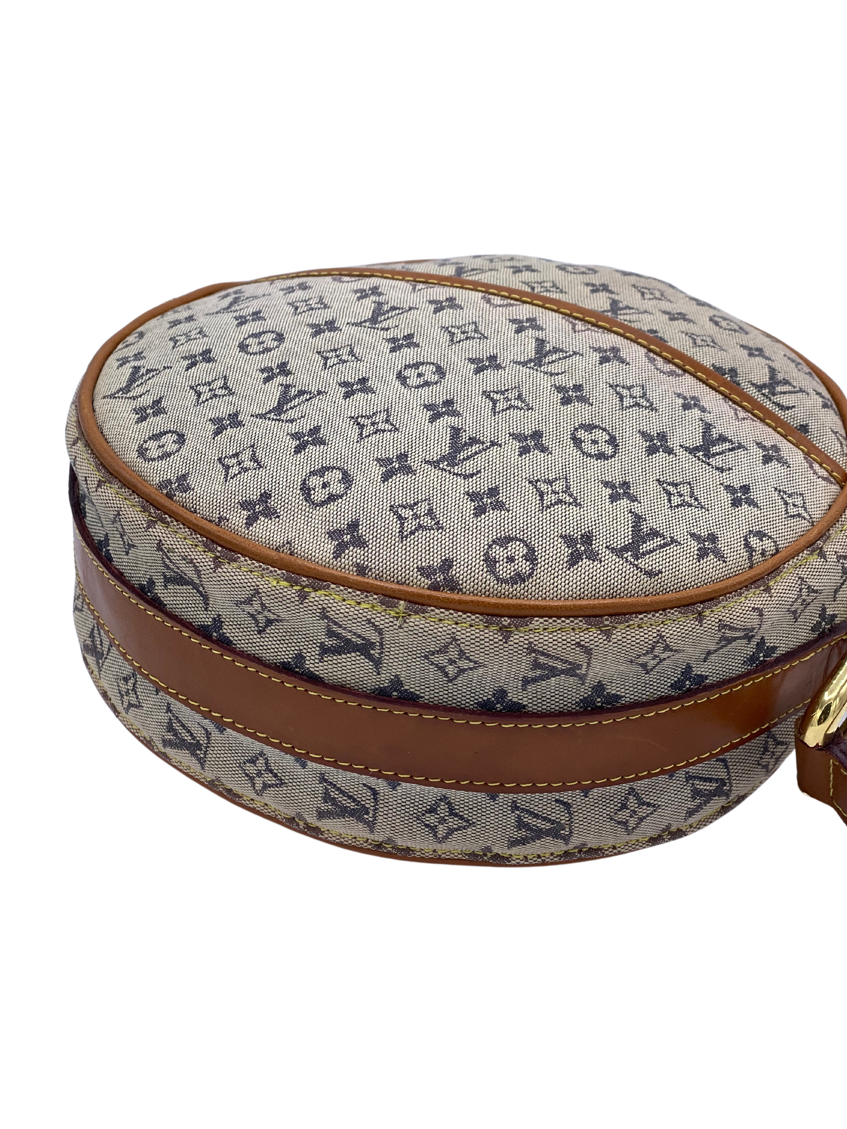 ⁠Bandolera Louis Vuitton Jeanne MM Blue Monogram