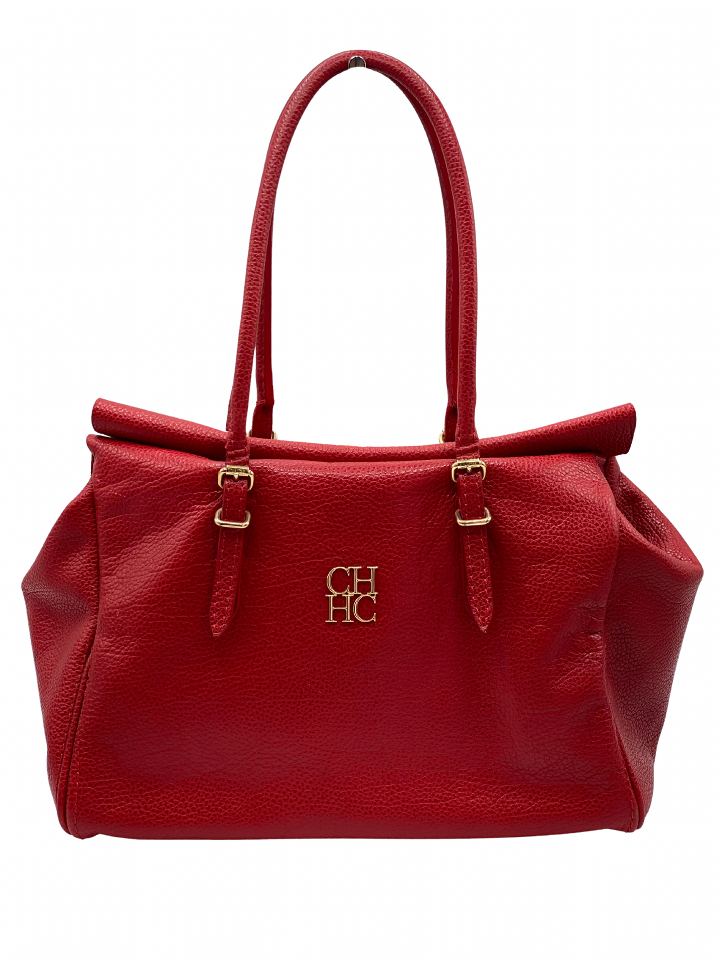 Bolso de Hombro Rojo Carolina Herrera
