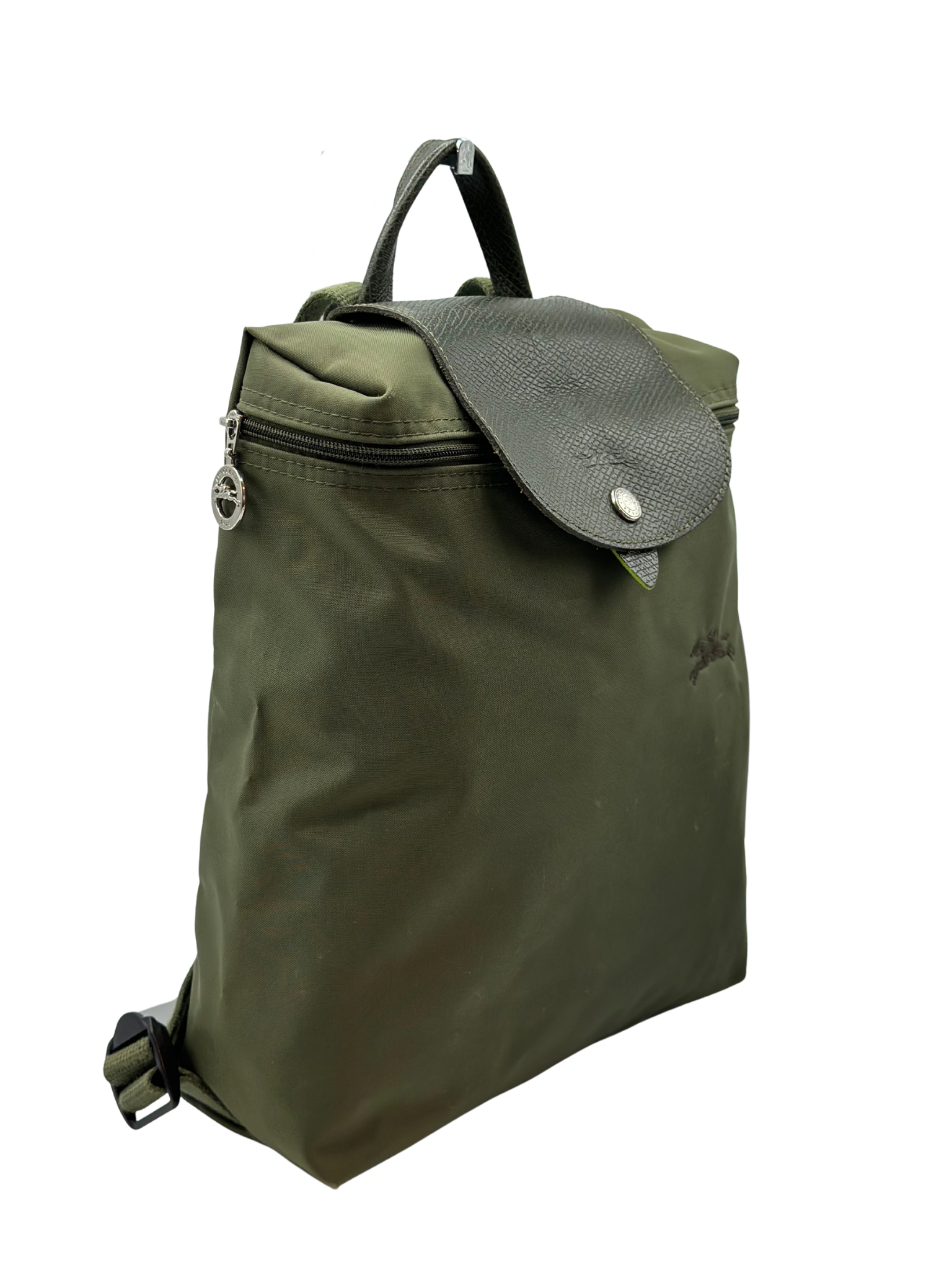 Mochila Verde Longchamp Le Pliage