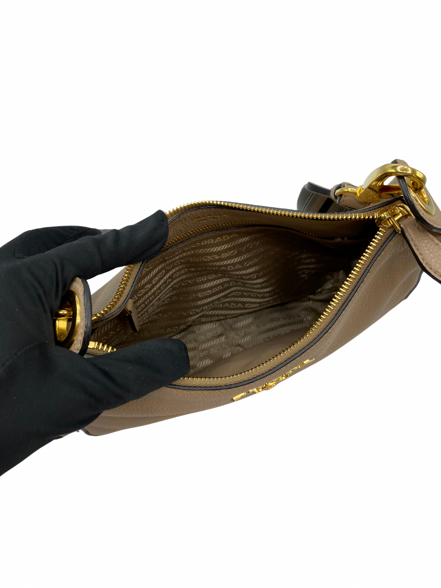 Bandolera Prada Vitello Daino