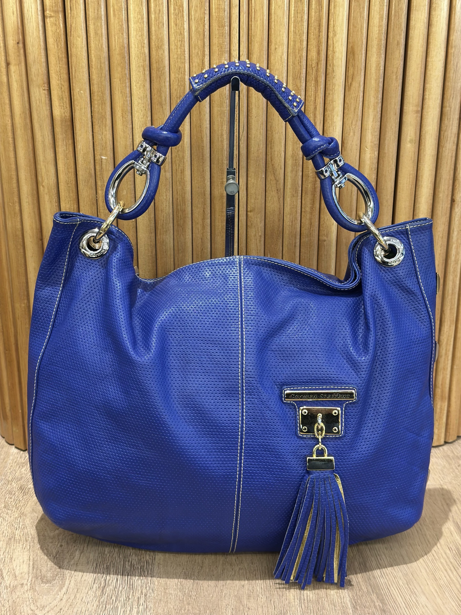 Cartera Azul Carmen Steffens Tote Bag