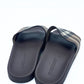 Zapatilla Burberry Brown Check Pattern Slide Sandals (44)