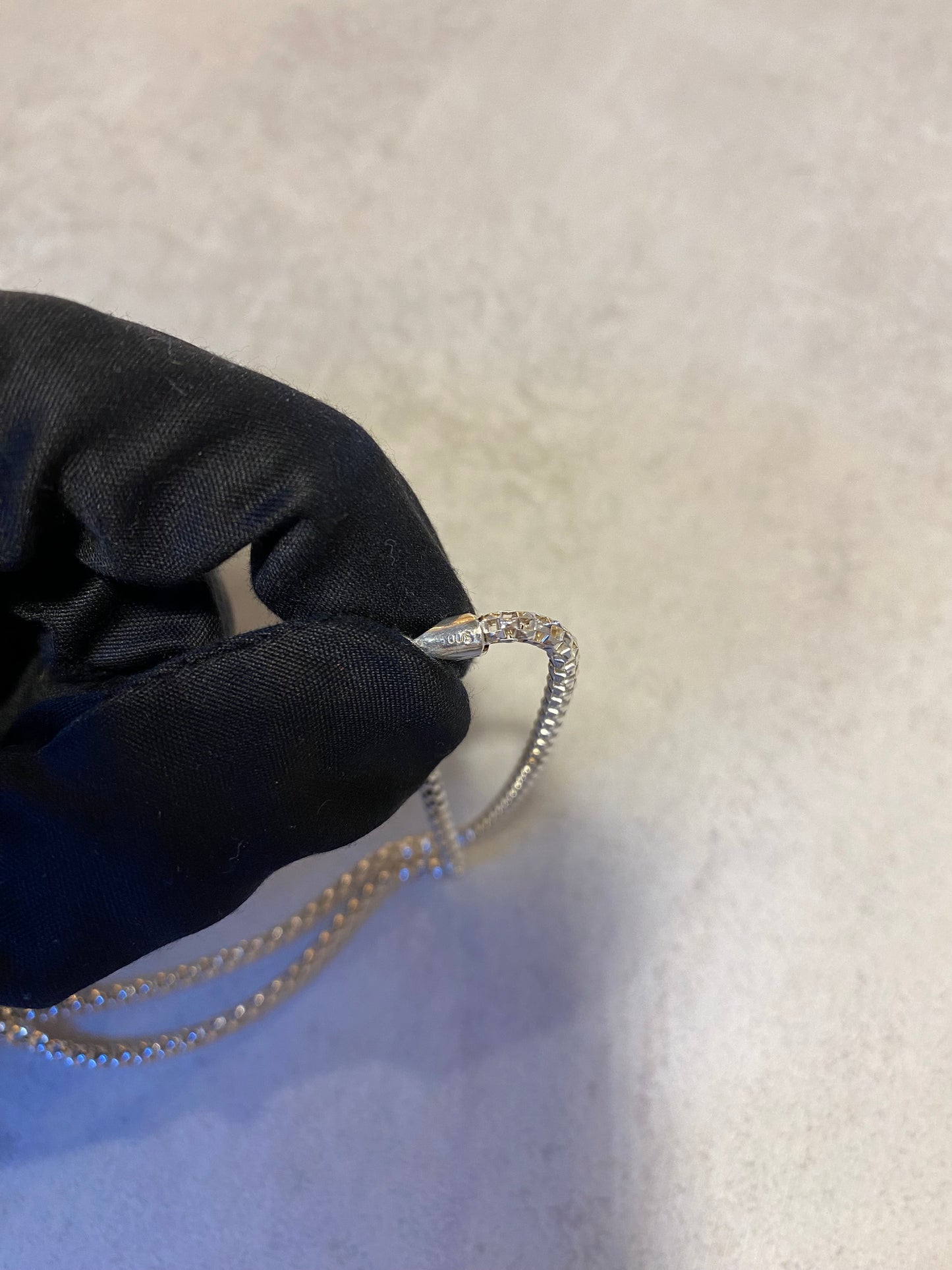Cadena de Plata Tous Snake 45 cm