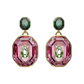 Aros Colgantes Swarovski Chroma