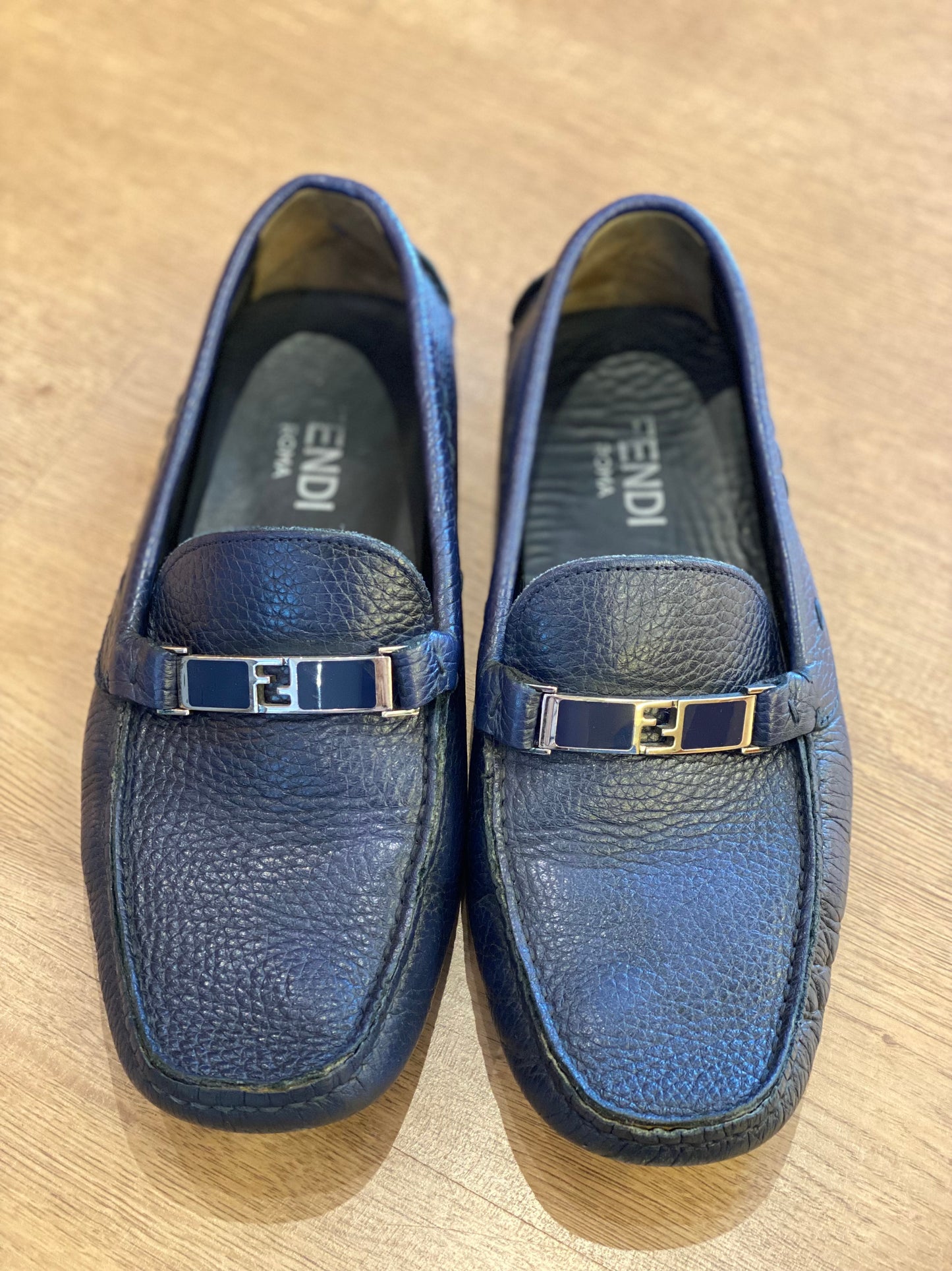 Loafers Fendi Navy (US 42)