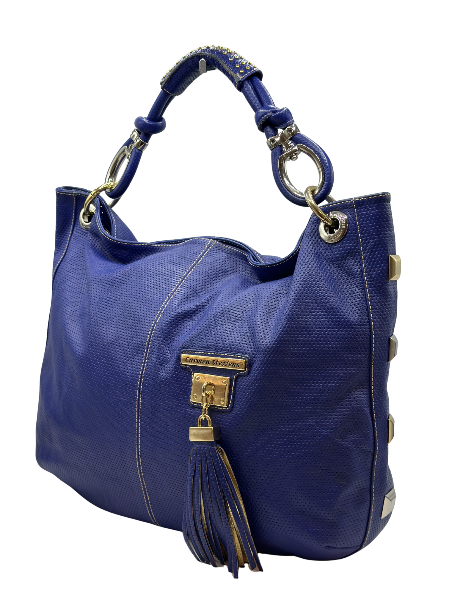 Cartera Azul Carmen Steffens Tote Bag