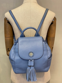 Mochila Tory Burch Azul con Detalle