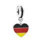 Charm Colgante Pandora Corazón de Alemania
