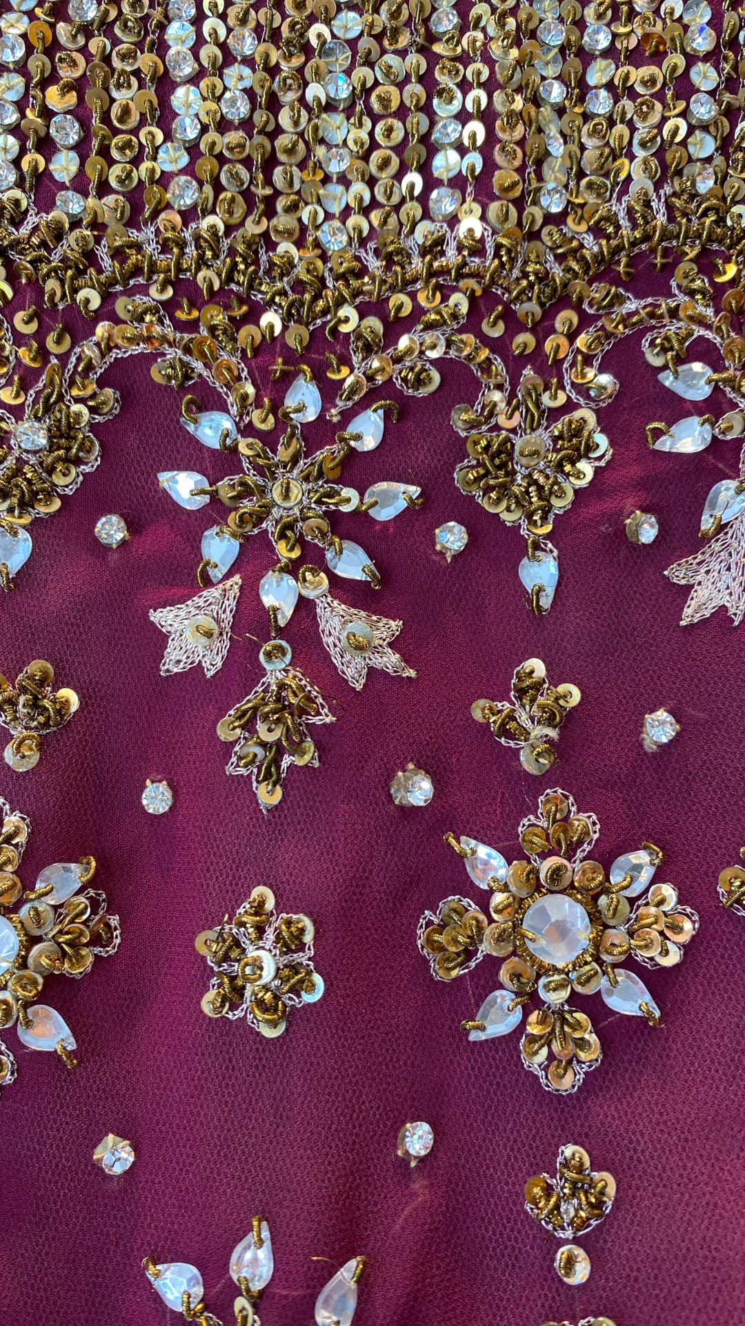 Vestido Corto con Lentejuelas Javier Saiach (M)