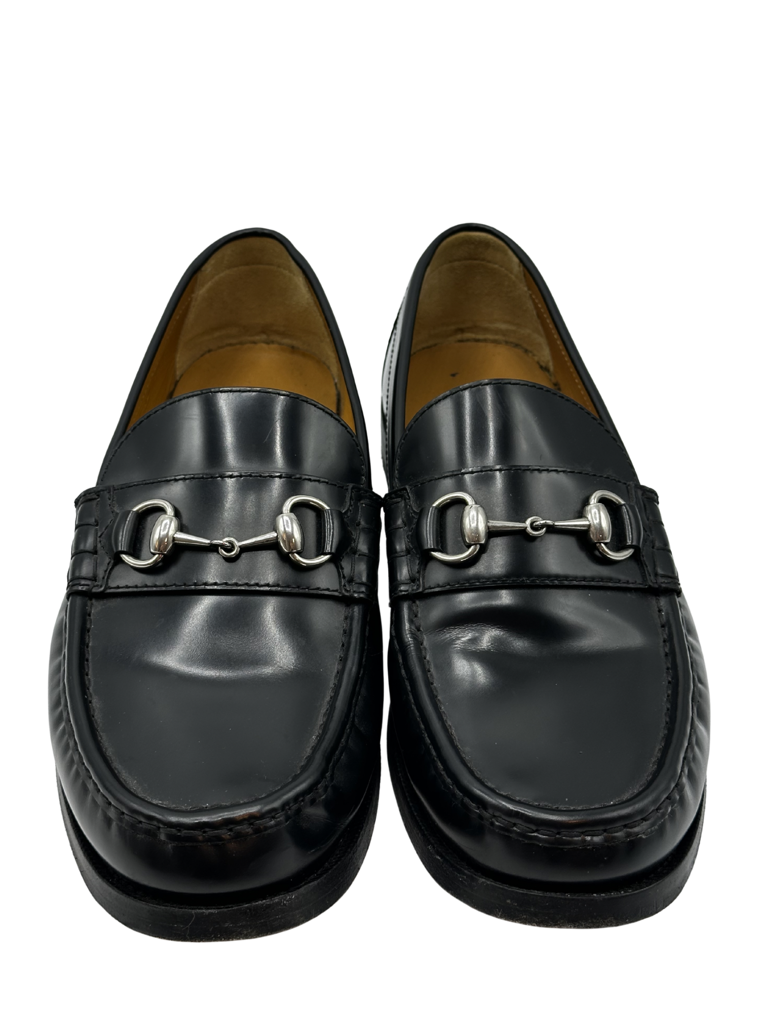 Mocasines Negros Gucci Horsebit 1953 (10 MASC)