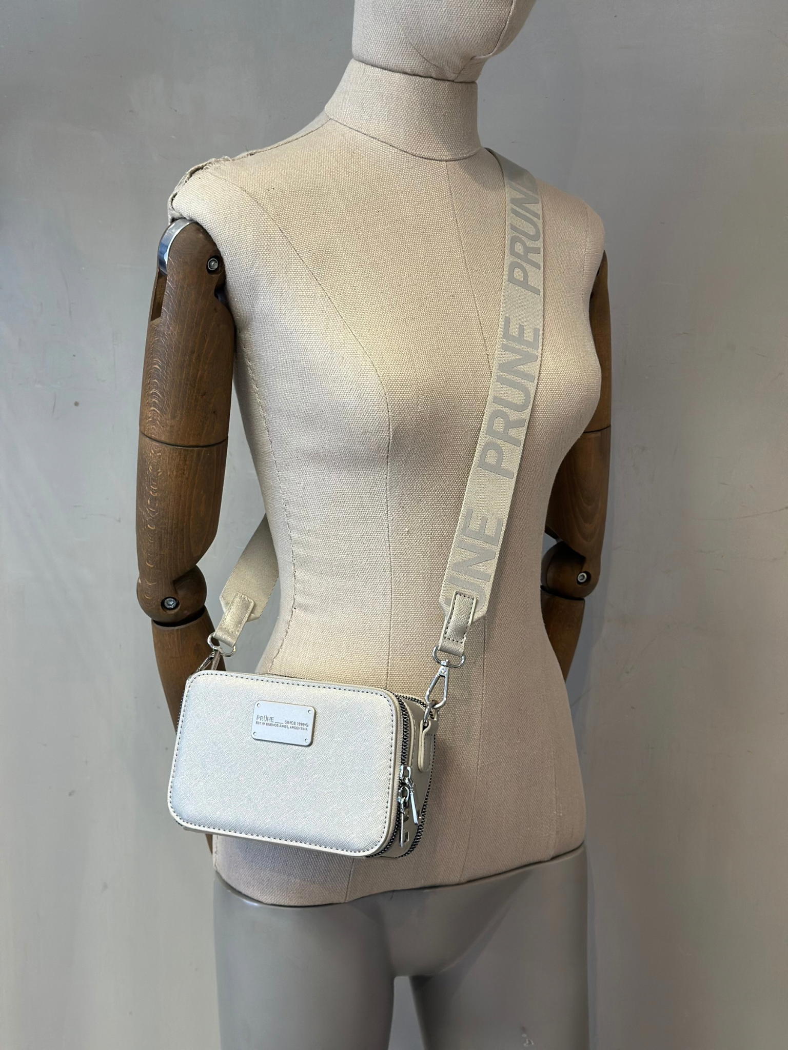 Bandolera Plateada Prune New Penny