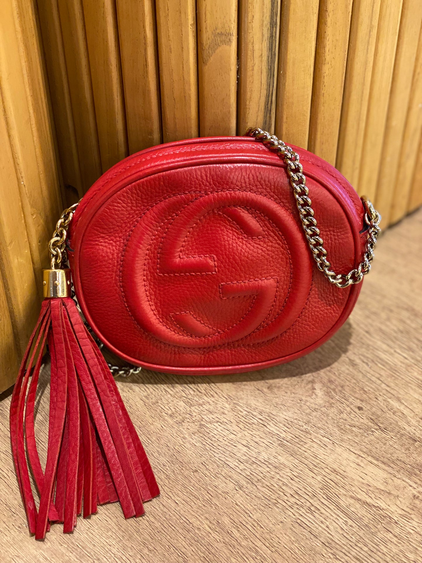 Bandolera Gucci Soho Chain Oval