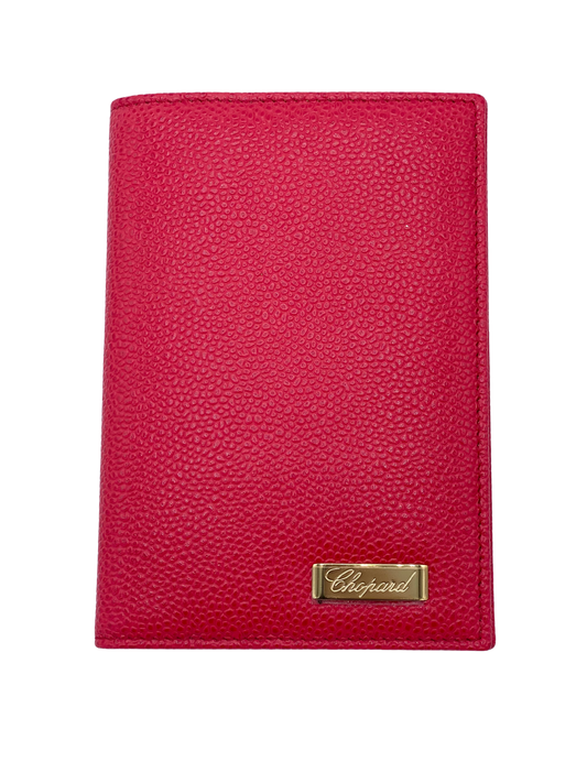 Porta Pasaporte Chopard Rojo Nuevo