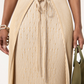 Vestido Midi Beige Cult Gaia Liora (Talle XS)