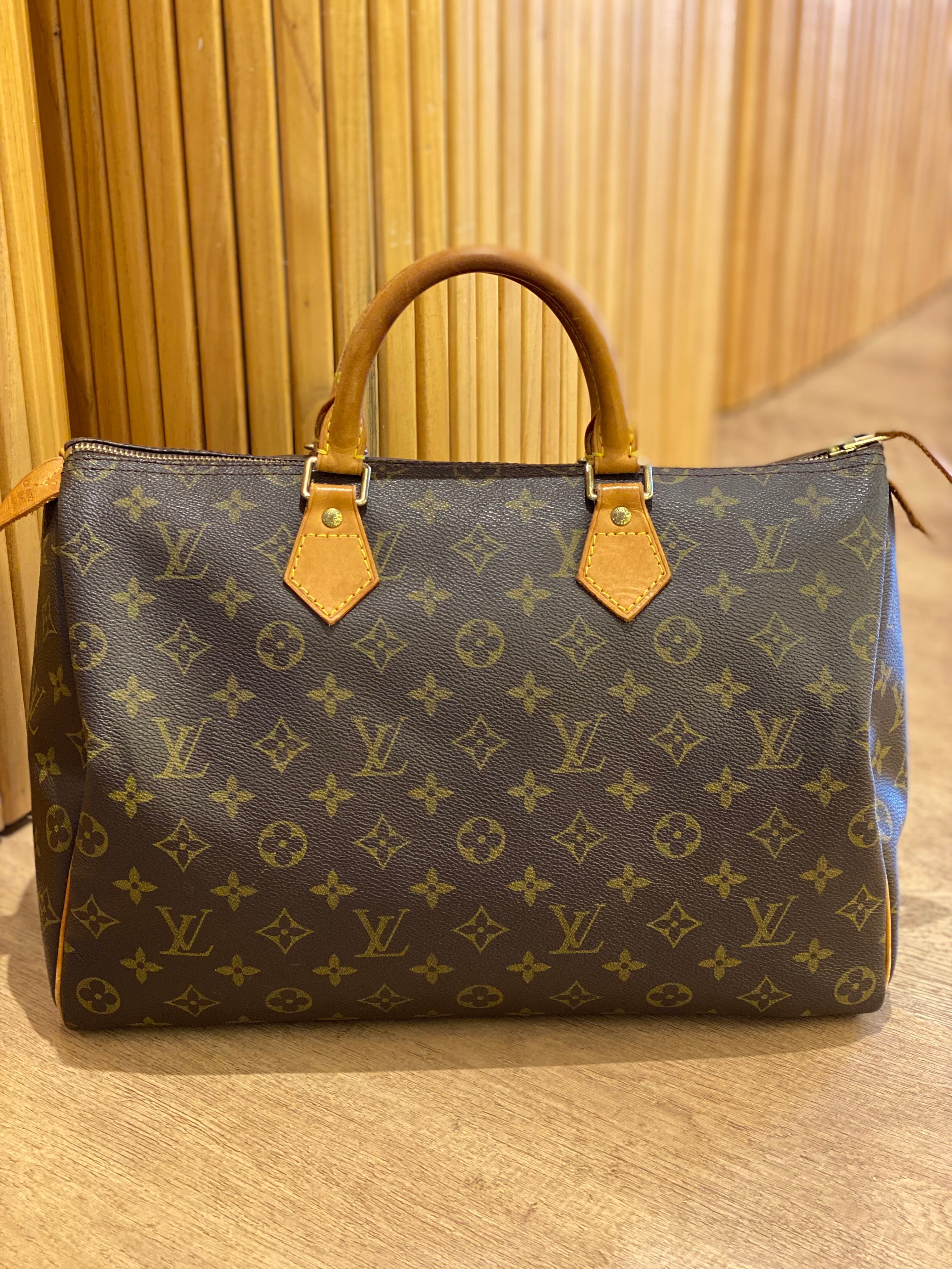 ⁠Cartera Louis Vuitton Speedy 35 Monogram