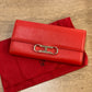 Billetera Carolina Herrera Insignia Roja