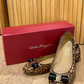 Chatitas Salvatore Ferragamo Leopard Print (9.5)