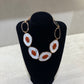 Collar Cristina Sabatini Red Jasper Howlite Poet