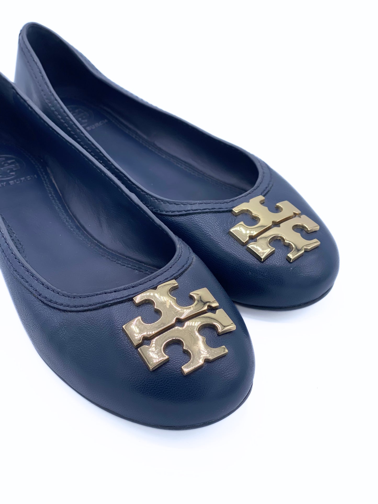 Chatita Bailarina Tory Burch Navy (37.5)