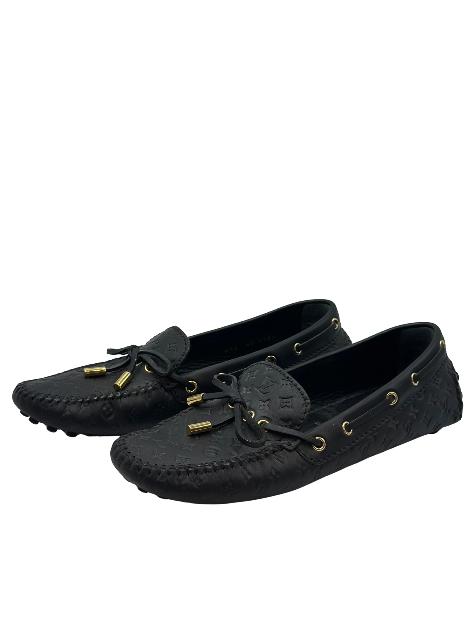 Mocasines Negros Louis Vuitton (38)