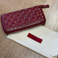 Billetera Valentino Garavani Rockstud Roja