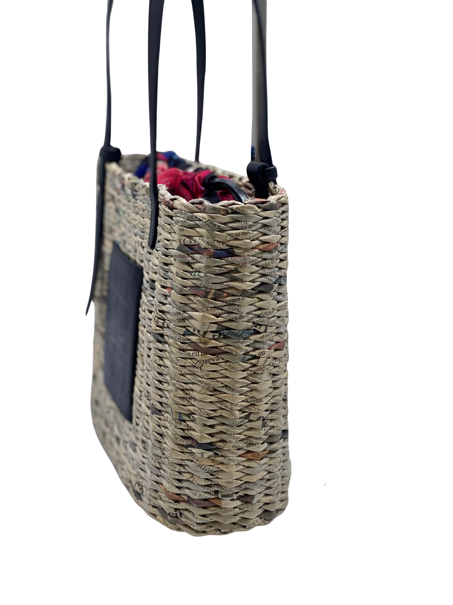 Cartera Loewe Newspaper Square Basket Bag + Organizador
