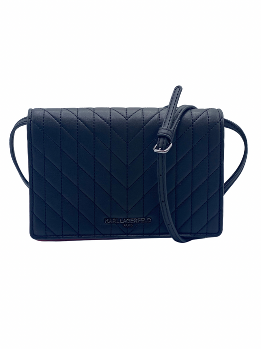 Bandolera Karl Lagerfeld Negra con Colores