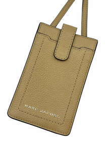 Porta Celular Marrón Marc Jacobs