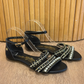 Sandalias Negras con Apliques Carmen Steffens (38)