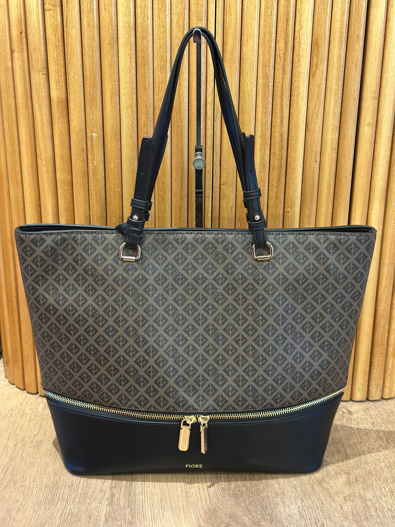 Cartera Marrón Fiore Tote Bag
