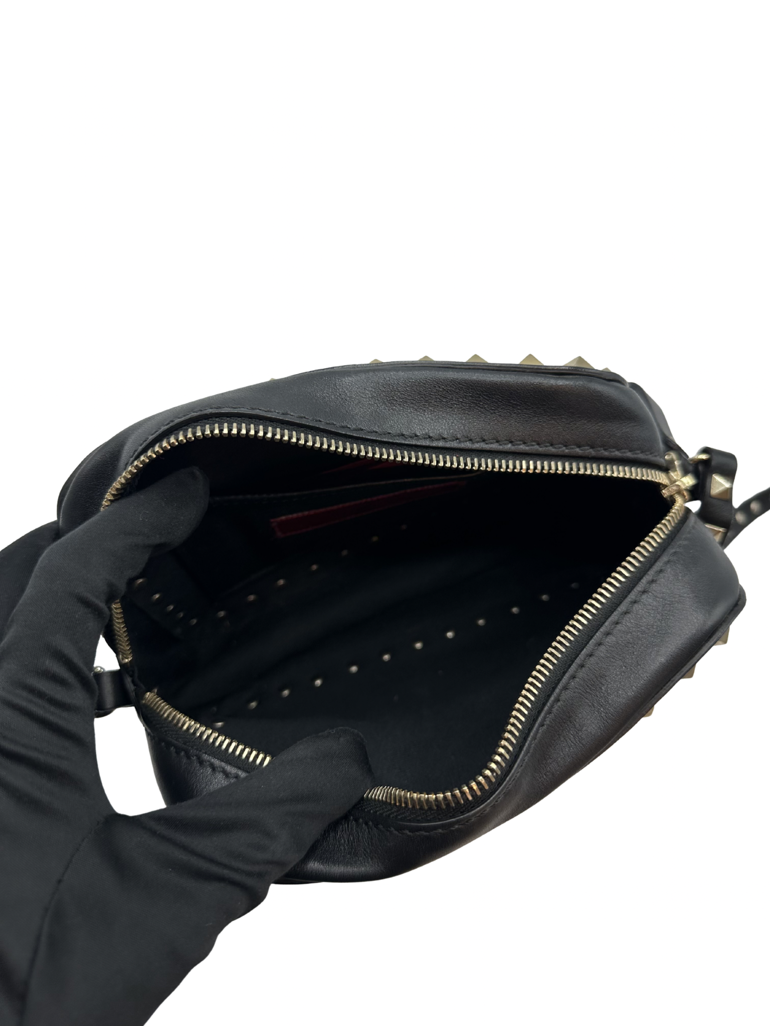 Bandolera Negra Valentino Garavani Rockstud