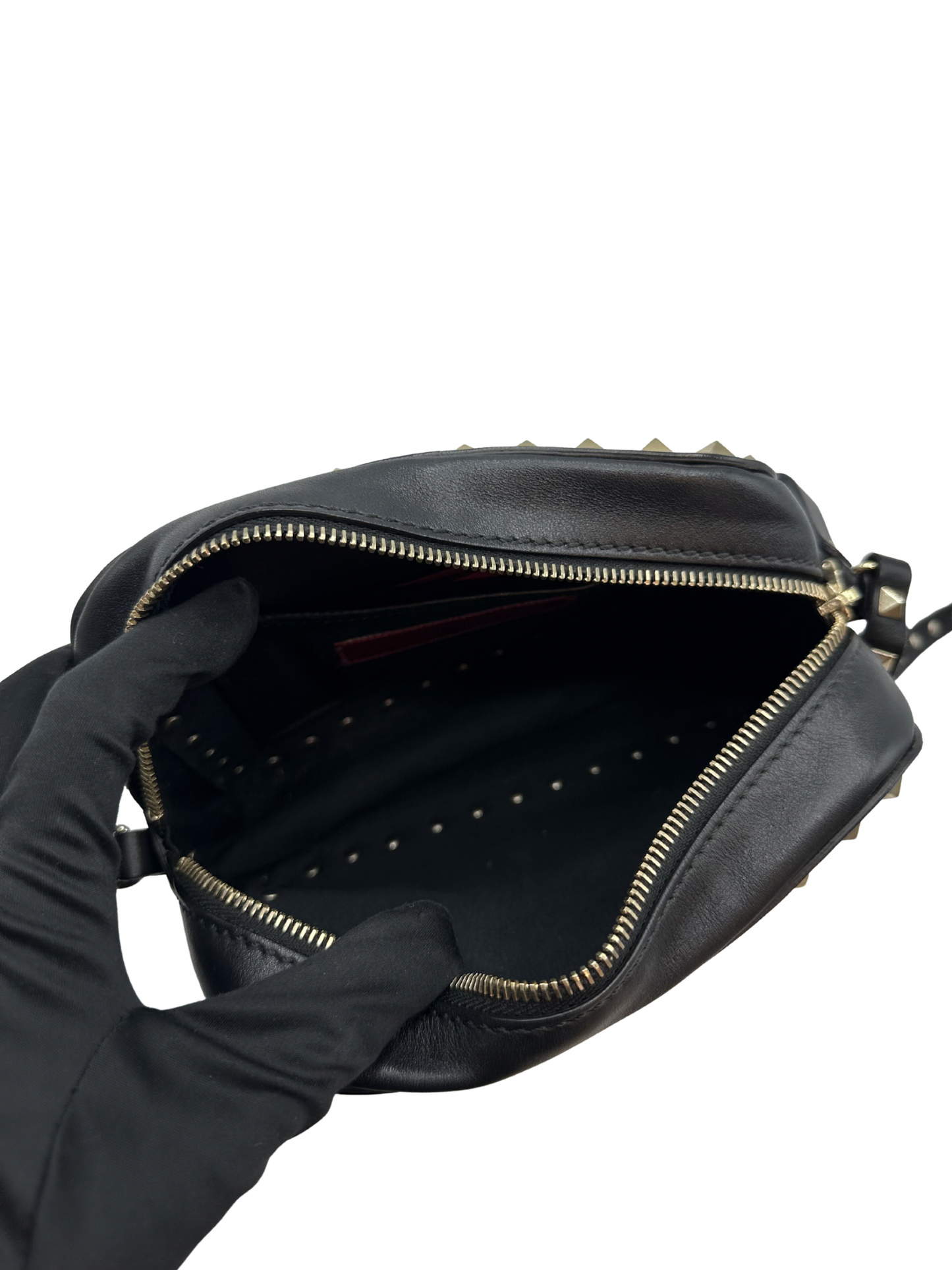 Bandolera Negra Valentino Garavani Rockstud