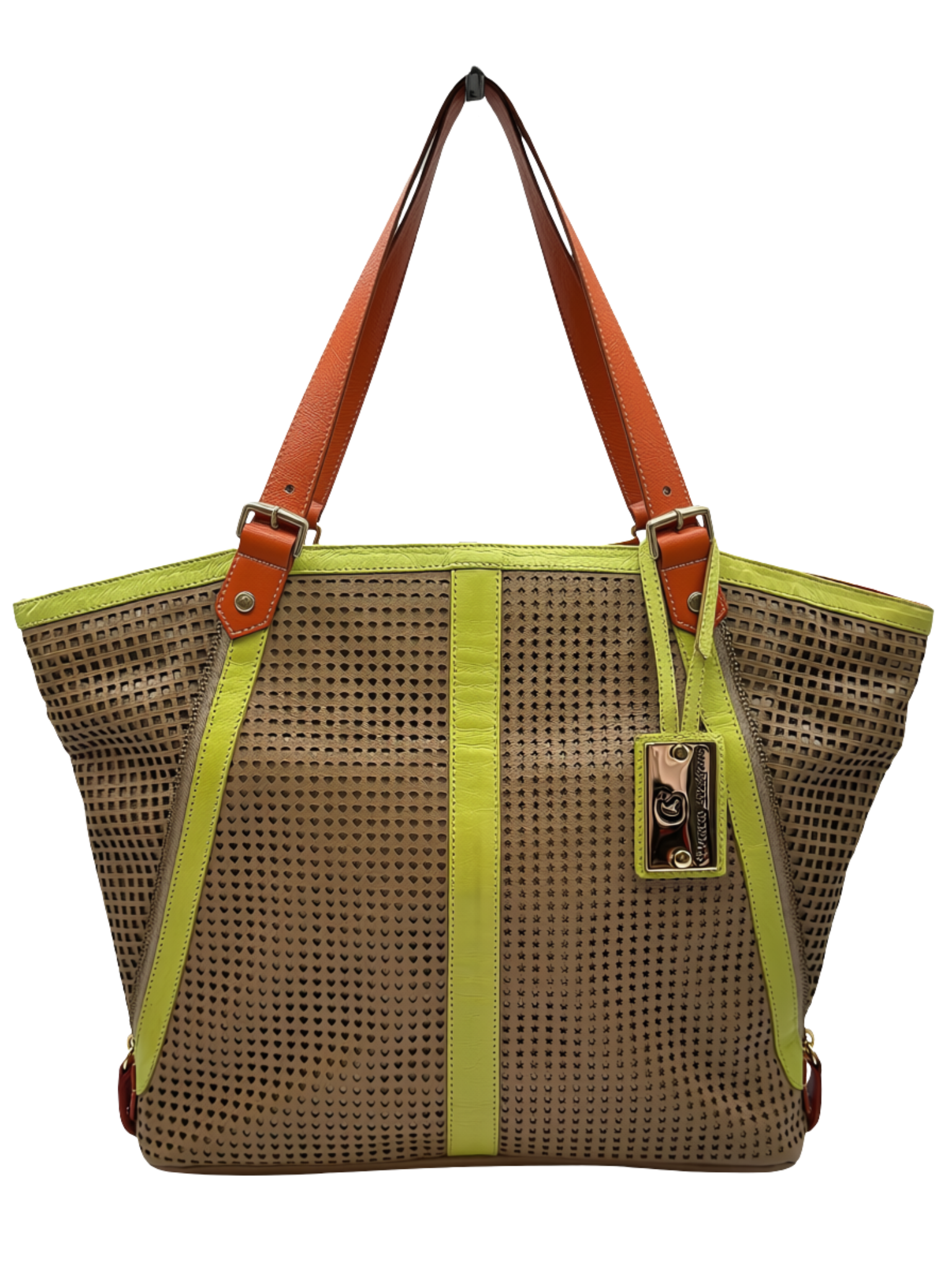 Cartera Beige Carmen Steffens Tote Bag