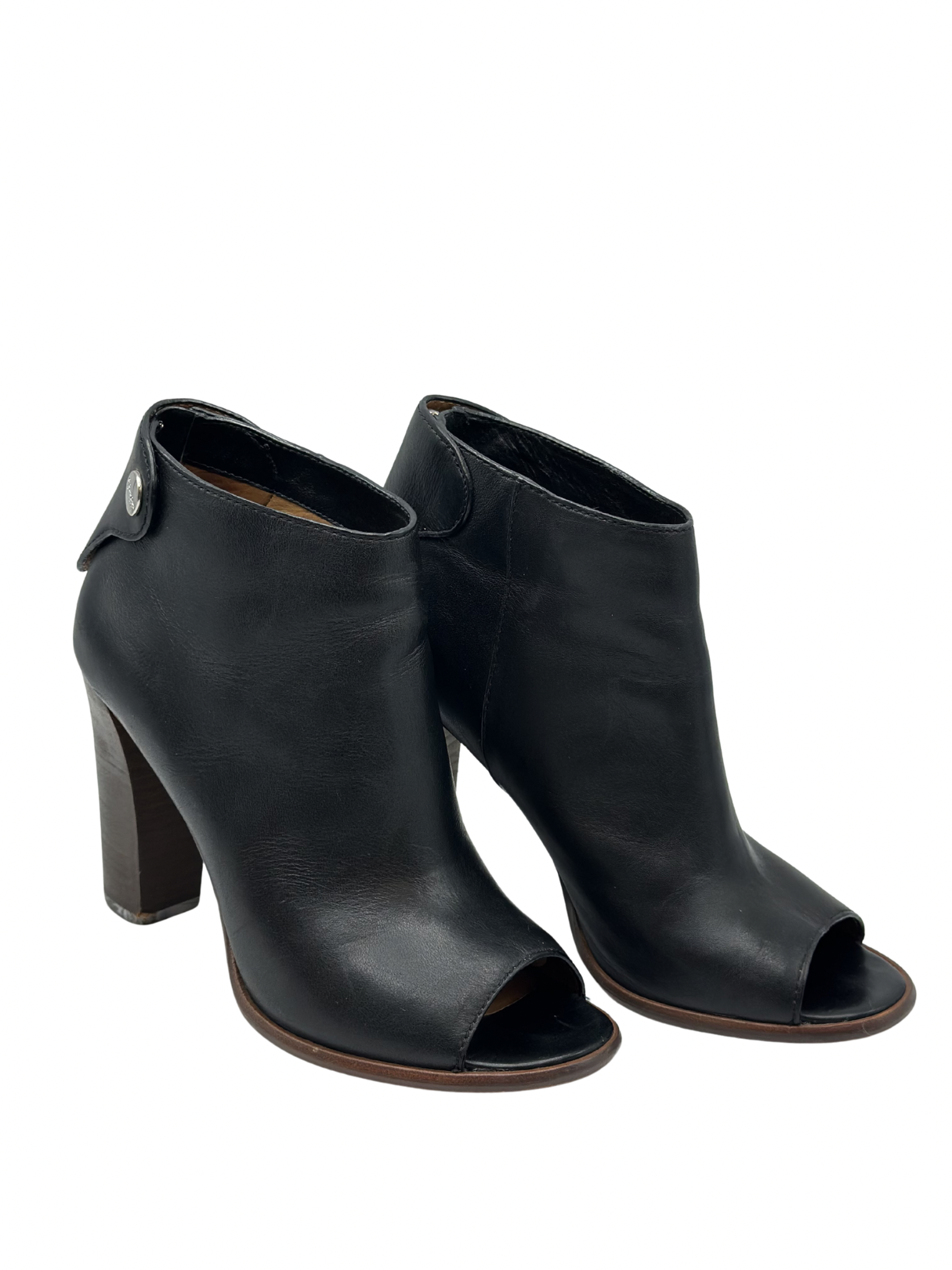 Botines Peep Toe Coach Labelle (8.5)