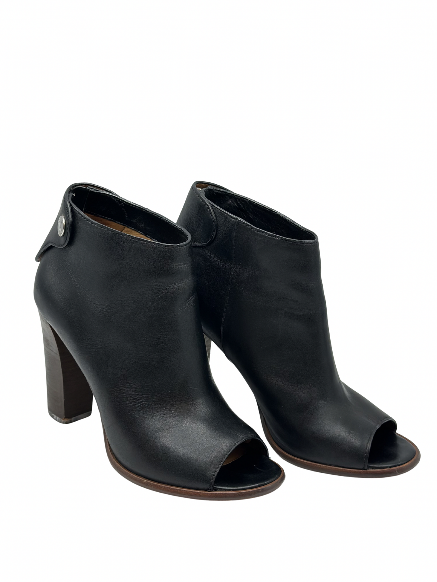 Botines Peep Toe Coach Labelle (8.5)