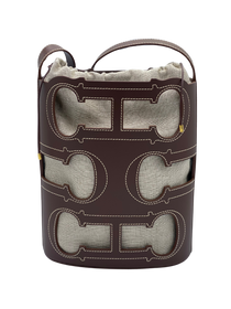 Cartera Carolina Herrera Doma Insignia Cut Out Bucket