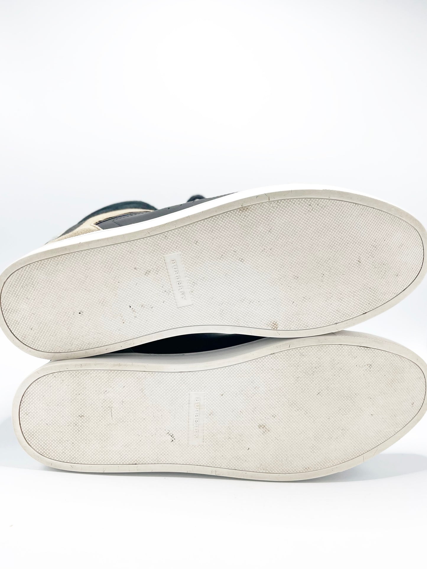 Champion Burberry High Top Reeth Trainers (43)