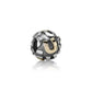 Charm Pandora Bicolor Letra U