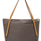 Cartera Michael Kors Ciara Monogram Marron