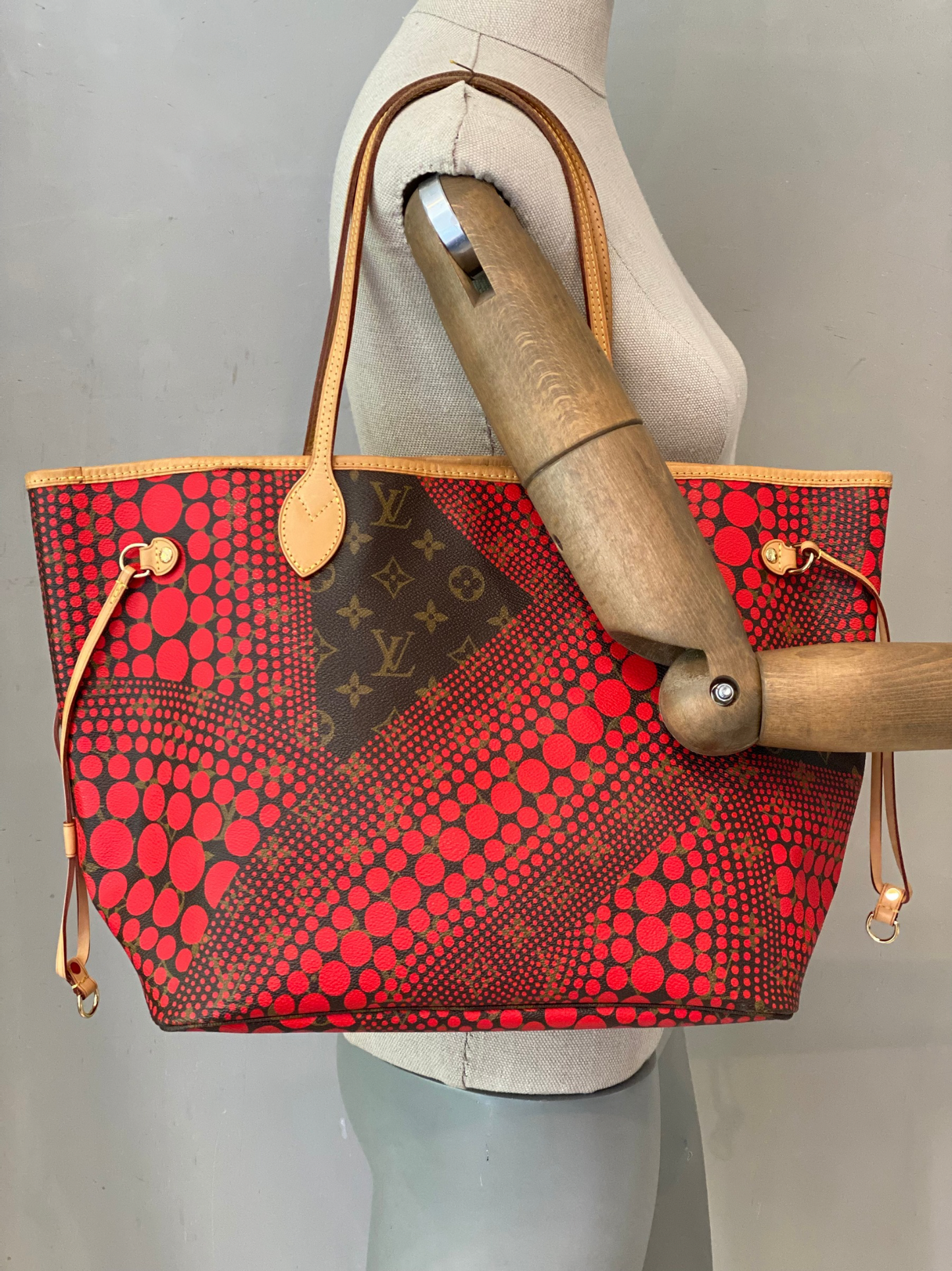 Cartera Louis Vuitton Neverfull MM Yayoi Kusama Limited Edition