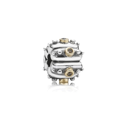 Charm Pandora Amuleto Gold Clip