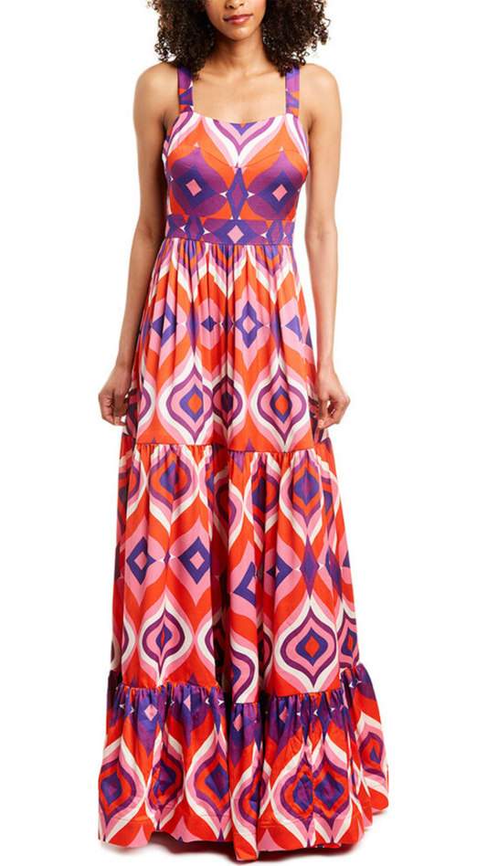 Vestido Estampado Alexis (Talle M)