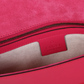 Clutch Gucci Horsebit Rojo Frambuesa