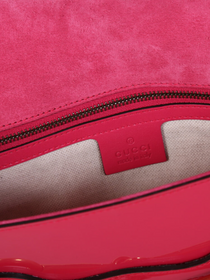 Clutch Gucci Horsebit Rojo Frambuesa