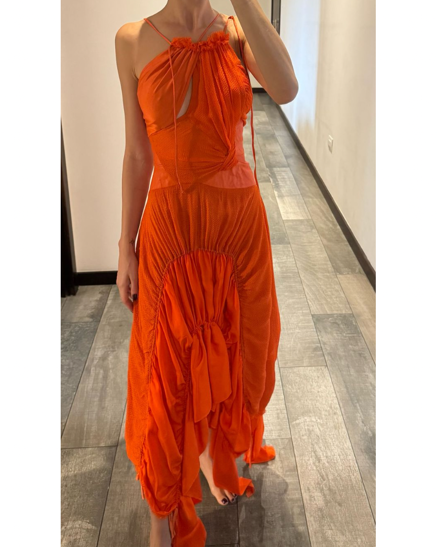 Vestido Florencia Soerensen Naranja